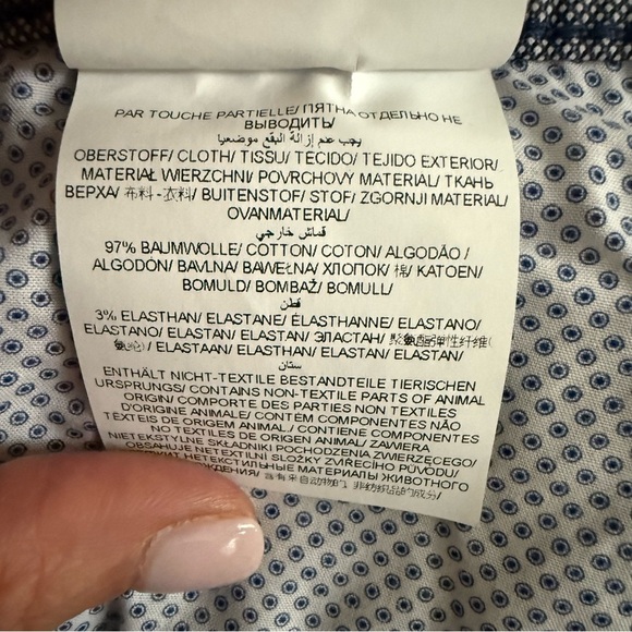 Brax Feel Good | Blue Cooper Fancy Regular Fit Pants | Sz 36 - Picture 9 of 9